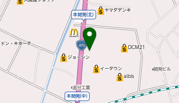 メガネハウス射水イータウン店の地図画像