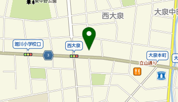 メガネハウス富山大泉店の地図画像