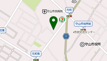 メガネのオオツカ守山店の地図画像