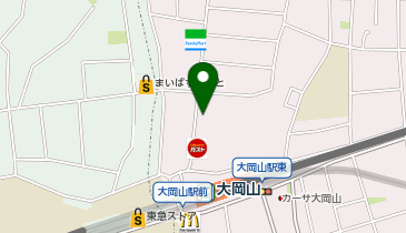 メガネスーパー大岡山店の地図画像