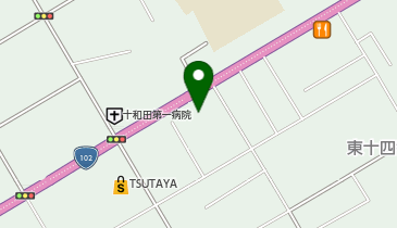 メガネの大学堂の地図画像