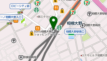 メガネスーパーコンタクト 相模大野エキナカ店の地図画像