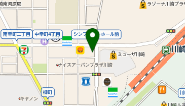 メガネスーパー川崎西口店の地図画像