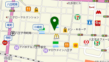 メガネスーパー八王子本店の地図画像