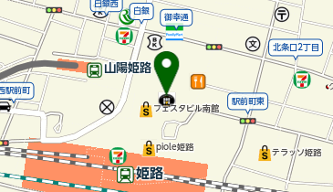 メガネスーパー姫路みゆき通り店の地図画像