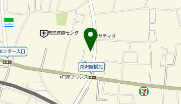 メガネスーパー所沢陸橋通り店の地図画像