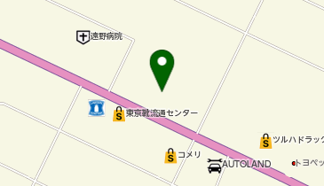 メガネスーパー遠野バイパス店の地図画像