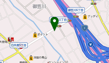 一風堂 太宰府インター店の地図画像