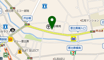 一風堂 恵比寿店の地図画像