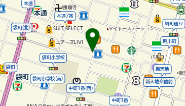 一風堂 広島袋町店の地図画像