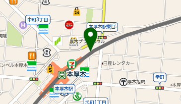 一風堂 本厚木ミロードイースト店の地図画像