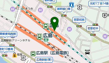 一風堂 ekie広島店の地図画像