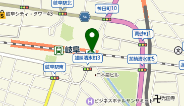 一風堂 アスティ岐阜店の地図画像