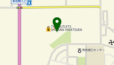 一風堂 THE OUTLETS SHONAN HIRATSUKA店の地図画像
