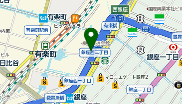 一風堂 銀座インズ店の地図画像