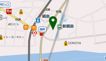 一風堂 新綱島スクエア店の地図画像