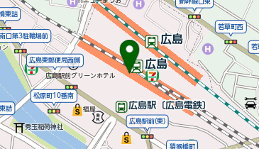 一風堂 minamoa広島店の地図画像