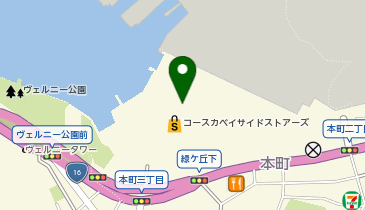 一風堂 コースカベイサイドストアーズ横須賀店の地図画像