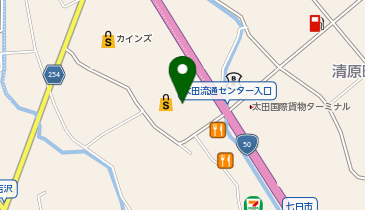 一風堂 カインズ太田丸山店の地図画像