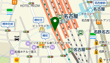 一風堂 名古屋驛麺通り店の地図画像
