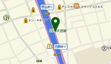 一風堂 大宮店の地図画像