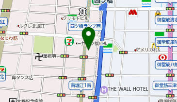 一風堂 堀江店の地図画像