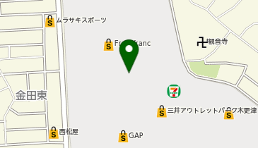 RAMEN EXPRESS 博多一風堂 三井アウトレットパーク木更津店の地図画像
