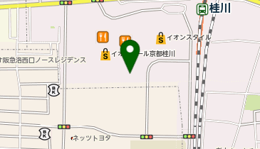 一風堂 イオンモール京都桂川店の地図画像