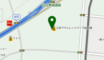 RAMEN EXPRESS 博多一風堂 三井アウトレットパーク仙台港店の地図画像