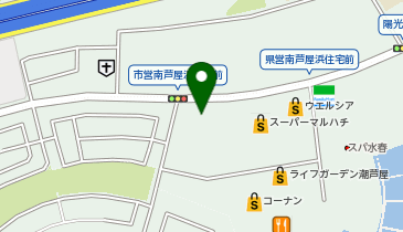 どうとんぼり神座 Otto Terrace 南芦屋浜店の地図画像