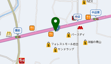 どうとんぼり神座 岩出店の地図画像