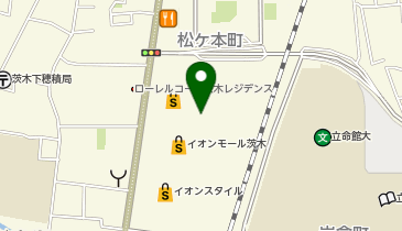 どうとんぼり神座 イオンモール茨木店の地図画像