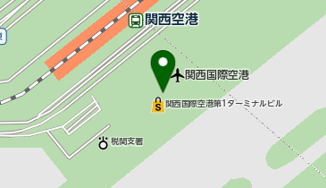 どうとんぼり神座 関西国際空港 Tasty Street店の地図画像