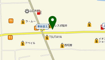 どうとんぼり神座 フレスポ桜井店の地図画像