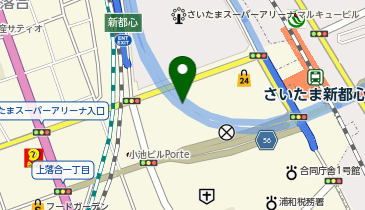 どうとんぼり神座 さいたま新都心けやきひろば店の地図画像