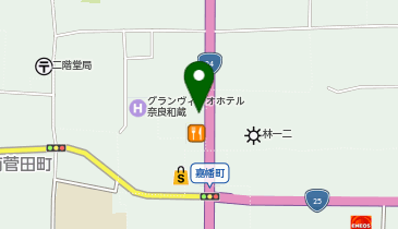 どうとんぼり神座 天理店の地図画像