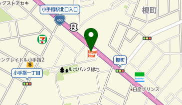 ロイヤルホスト所沢店の地図画像