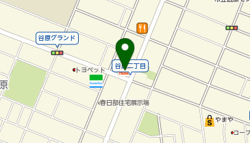 ロイヤルホスト春日部店の地図画像