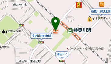ロイヤルホスト検見川浜店の地図画像