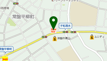 ロイヤルホスト常盤平店の地図画像