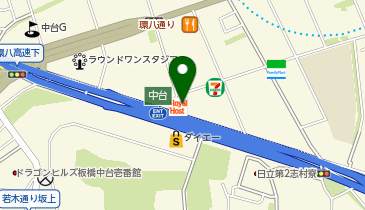 ロイヤルホスト板橋店の地図画像