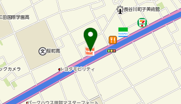 ロイヤルホスト桜新町店の地図画像