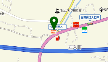 ロイヤルホスト八王子インター店の地図画像