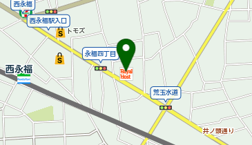 ロイヤルホスト永福町店の地図画像