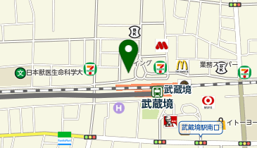 ロイヤルホスト武蔵境店の地図画像