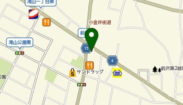 ロイヤルホスト東久留米店の地図画像