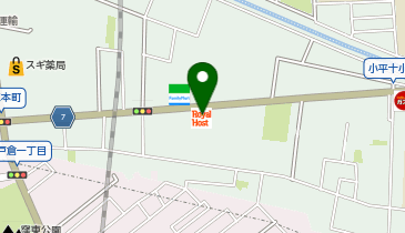 ロイヤルホスト小平店の地図画像