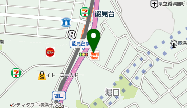 ロイヤルホスト谷津坂店の地図画像