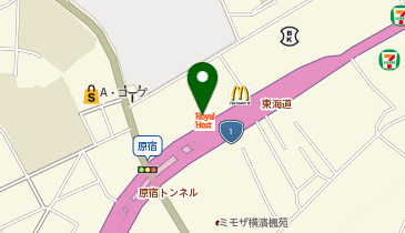 ロイヤルホスト戸塚店の地図画像