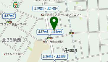 ロイヤルホスト麻生店の地図画像